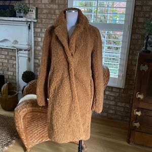 J. CREW TEDDY SHERPA FLEECE JACKET AB913 SMALL NEW